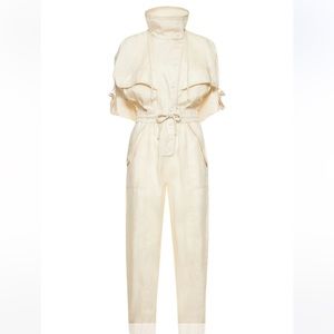 ZIMMERMANN
High Tide Utility linen jumpsuit